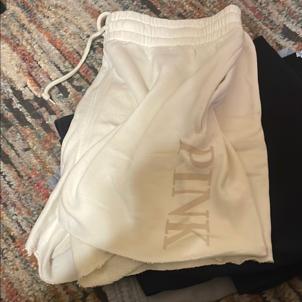 Victoria's Secret PINK White Shorts